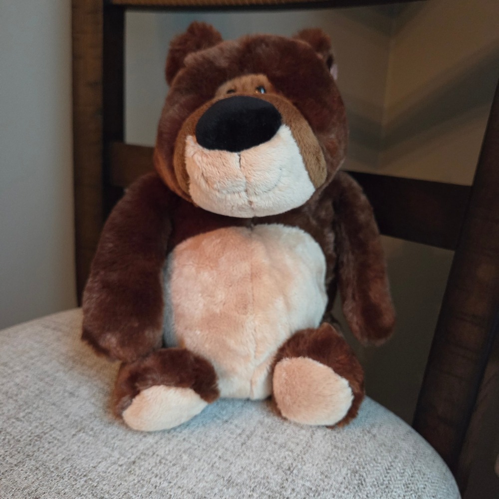 Gund Hoagie Brown Bear 12" Plush Teddy Stuffed Animal Retired 320126 NWT